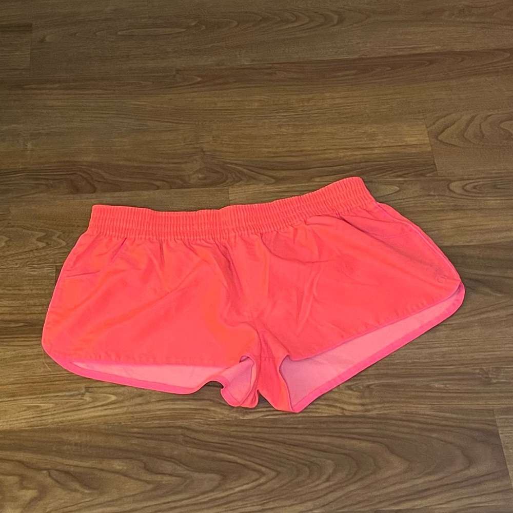 OP Bright Pink Swim Coverup Shorts